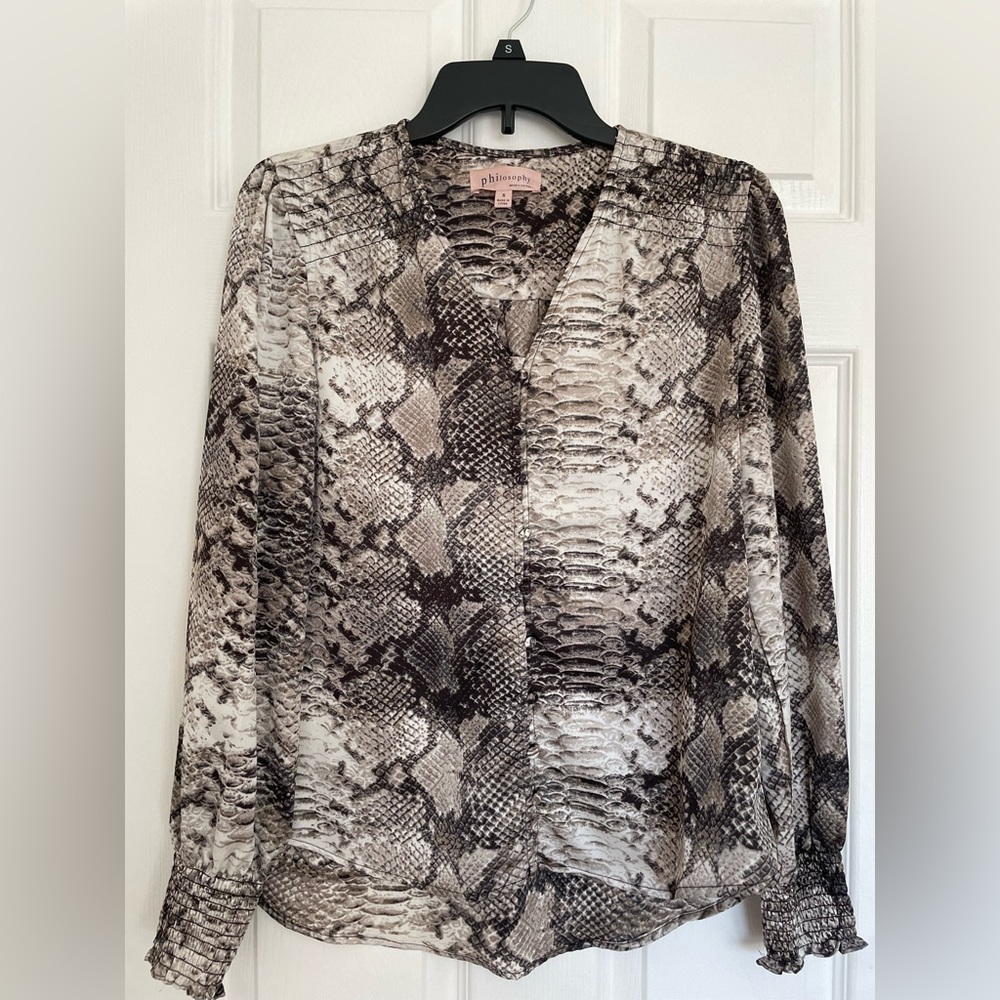 Philosophy blouse